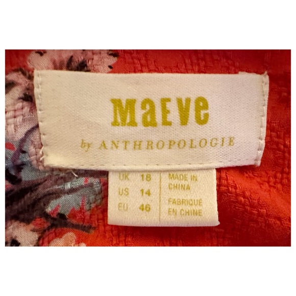 Anthropologie Maeve Button-Down Floral Top - Picture 7 of 13